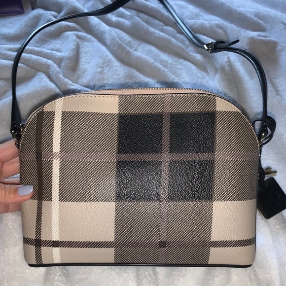 Kate Spade Plaid crossbody purse - Picture 4 of 4